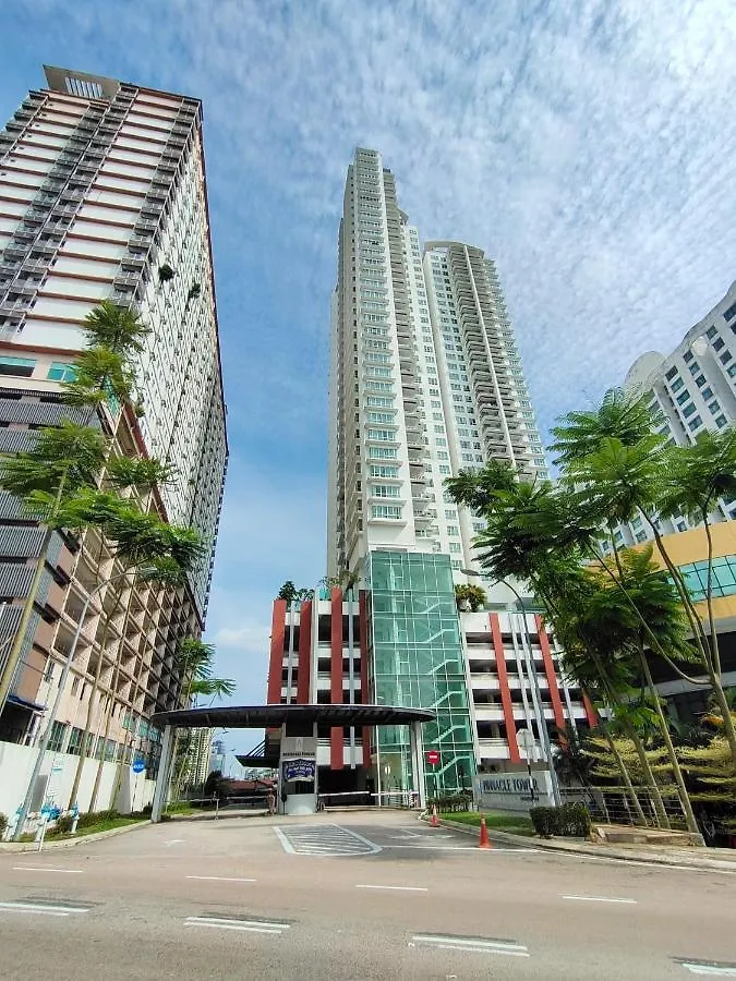 Apartment Glex Homes, Pinnacle Tower Johor Bahru